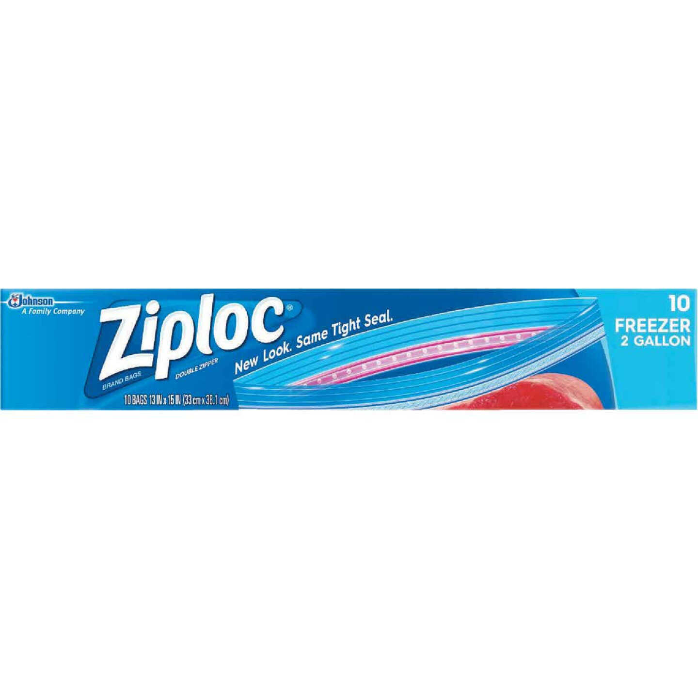 Ziploc Freezer Bags, Double Zipper, Heavy Duty, Quart, 20 bags